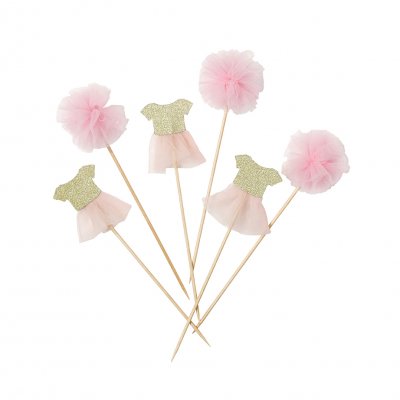 Cake Toppers - We Love Pink