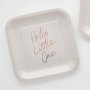 Papptallerkener - Hello Little One - 10-pakning Papptallerkener - Hello Little One - 10-pakning
