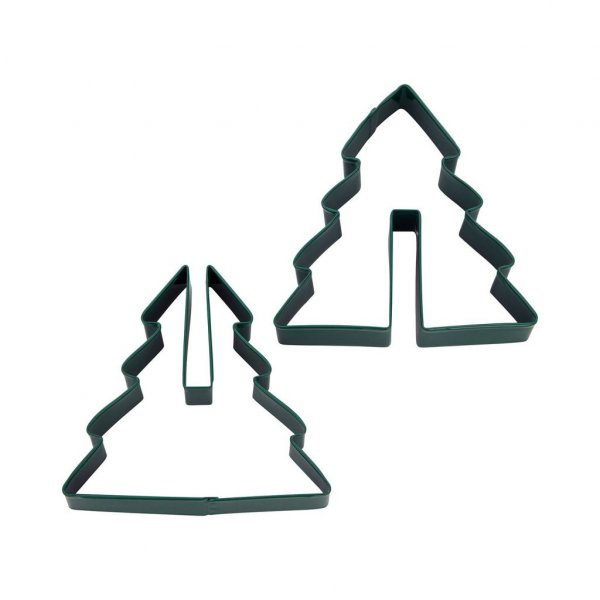 Kakeutstikker - Wilton - 3D juletre - 2 deler Kakeutstikker - Wilton - 3D juletre - 2 deler