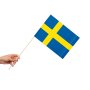 Håndflagg - Papir - Sverige - 10-pakning Håndflagg - Papir - Sverige - 10-pakning