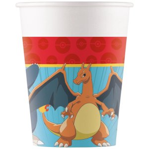 Pappkrus - Pokémon - 200 ml - 8-pakning Pappkrus - Pokémon - 200 ml - 8-pakning