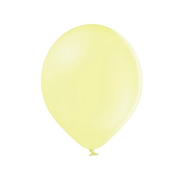 Pastellballonger - Premium 27 cm - Lysegule - 100-pakning Pastellballonger - Premium 27 cm - Lysegule - 100-pakning