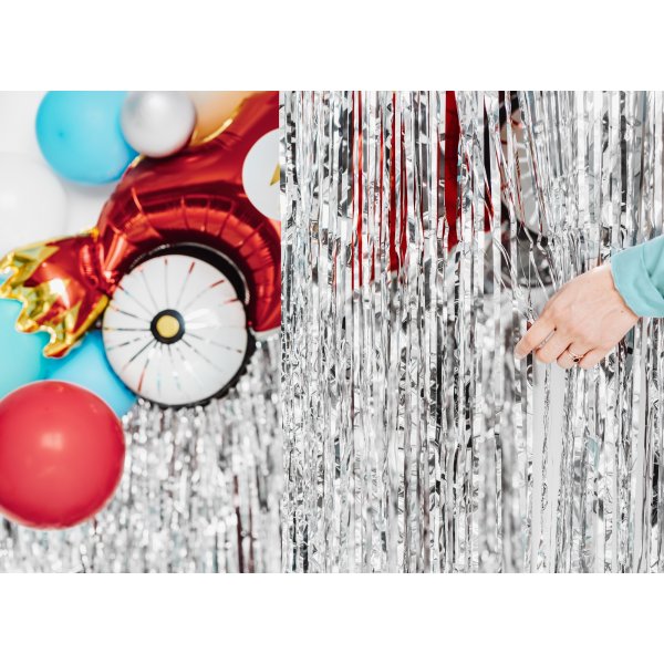 Draperi - Metallisk - Sølv Draperi - Metallisk - Sølv