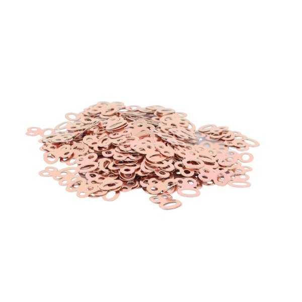 Konfetti 80 - Roségull - 1 cm Konfetti 80 - Roségull - 1 cm