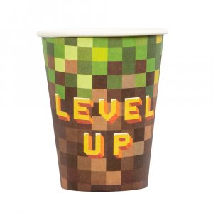 Pappkrus - Pixel Level Up - 8-pakning Pappkrus - Pixel Level Up - 8-pakning