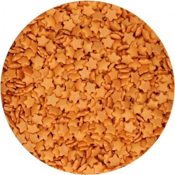 Strøssel - Stjerner - Gull - Funcakes - 50 g Strøssel - Stjerner - Gull - Funcakes - 50 g