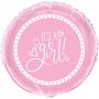 Folieballong - Det er en jente - Rosa hjerter Folieballong - Det er en jente - Rosa hjerter