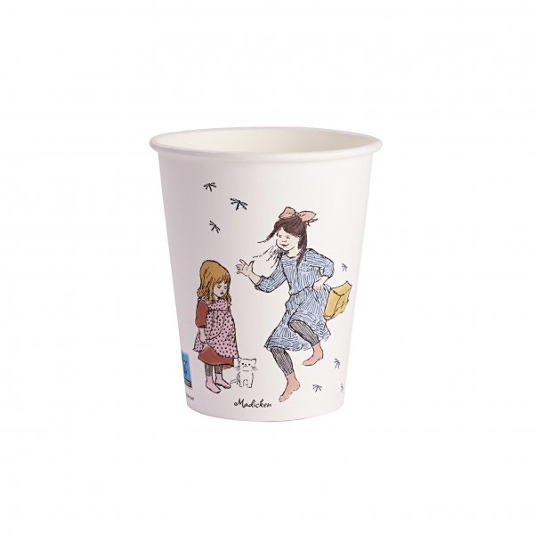 Papirkopp - Madicken 8-pakning 250ml Papirkopp - Madicken 8-pakning 250ml
