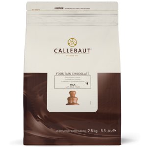 Callebaut Sjokolade Melkesjokolade til sjokoladefontene 2,5 kg Callebaut Sjokolade Melkesjokolade til sjokoladefontene 2,5 kg