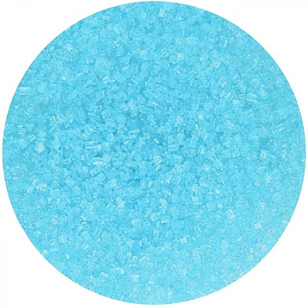 Sukkerkrystaller - Lyseblå - Funcakes - 80 g Sukkerkrystaller - Lyseblå - Funcakes - 80 g