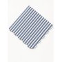 Servietter - Striper Bl�/Hvit/R�d - Lavendelbl� - 16-pakning