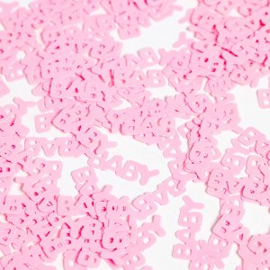 Bordkonfetti - Baby - Rosa - 14g Bordkonfetti - Baby - Rosa - 14g