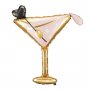 Folieballong - Martini - 126 x 93 cm