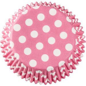 Muffinsformer - Polkadot Rosa - 75 stk Muffinsformer - Polkadot Rosa - 75 stk
