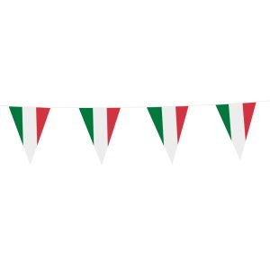 Flagggirlander - Italia - 20x30 cm flagg - 10 m Flagggirlander - Italia - 20x30 cm flagg - 10 m