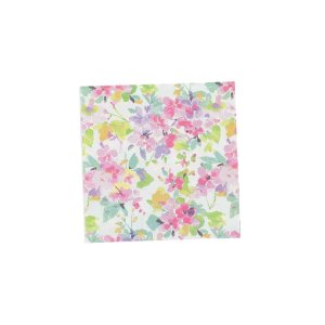 Kaffeservietter - Fargerike blomster - 20-pakning Kaffeservietter - Fargerike blomster - 20-pakning