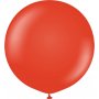 Ballonger ensfargede - Premium 60 cm - Rød - 2-pakning