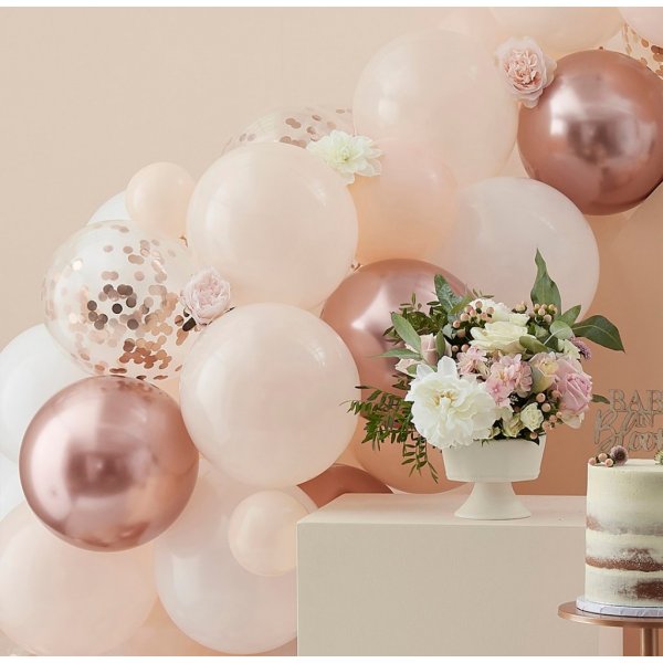 Ballongbue - Baby i blomst Ballongbue - Baby i blomst
