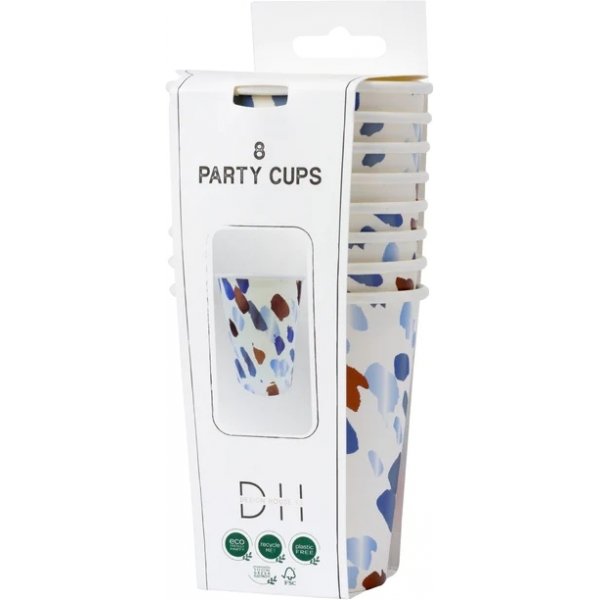 Papirkopp - Pensel - 8-pakning Papirkopp - Pensel - 8-pakning