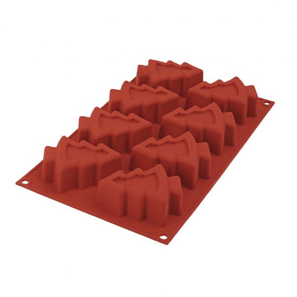 Silikonform - Silikomart - Små juletrær Silikonform - Silikomart - Små juletrær