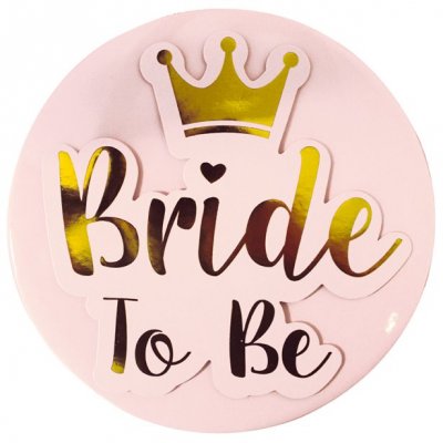 Badge - Metall - Bride to be