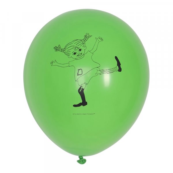 Ballonger - Pippi Langstrømpe - 8-pakning Ballonger - Pippi Langstrømpe - 8-pakning