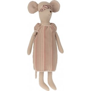 Maileg Mamma Mus - Medium - Nattkjole og Nattmaske Maileg Mamma Mus - Medium - Nattkjole og Nattmaske