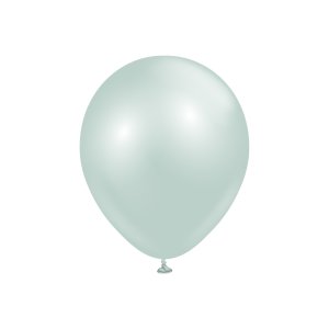 Ballonger ensfargede - Premium 30 cm - Aura Ice Mint - 10-pakning