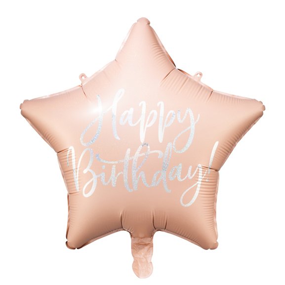 Folieballong - Gratulerer med dagen - Rosa/Iriserende Folieballong - Gratulerer med dagen - Rosa/Iriserende