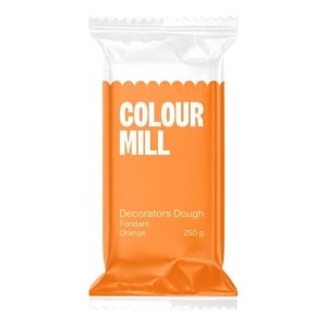 Sukkerpasta/Sockerpasta Decorators Dough - Orange - Color Mill - 250 g Sukkerpasta/Sockerpasta Decorators Dough - Orange - Color Mill - 250 g