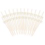 Snackpinner/Drikkepinner - Blomst - 12 cm - 25 stk Snackpinner/Drikkepinner - Blomst - 12 cm - 25 stk