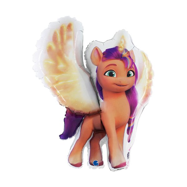 Folieballong - My Little Pony - Solfylt Alicorn - Form - 81 cm