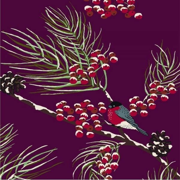 Servietter - Julemotiv med dompap - 20-pakning Servietter - Julemotiv med dompap - 20-pakning