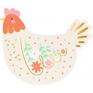 Servietter - Kylling - 20-pakning Servietter - Kylling - 20-pakning