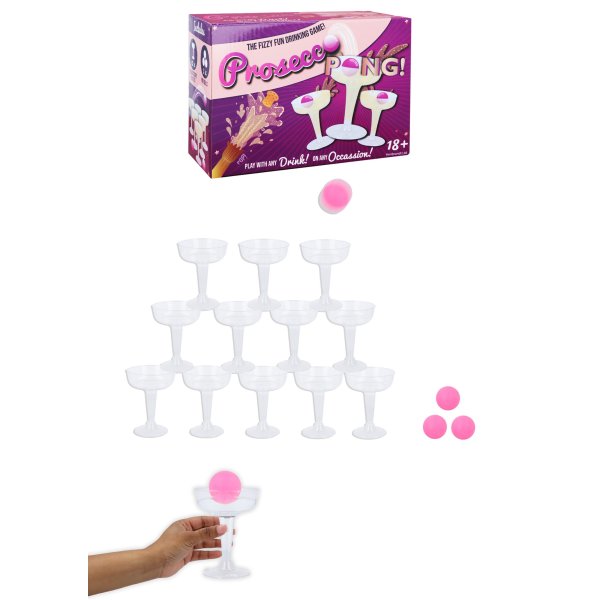 Prosecco Pong - et stilig selskapsspill Prosecco Pong - et stilig selskapsspill