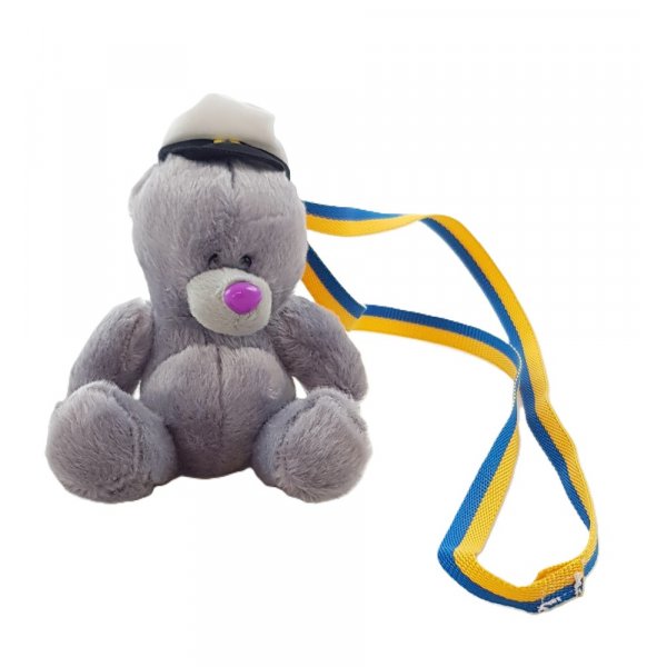 Studentdyr - Teddybjrn - Gr - 15 cm