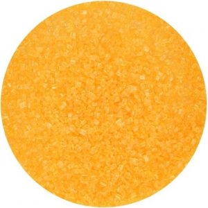 Sukkerkrystaller - Oransje