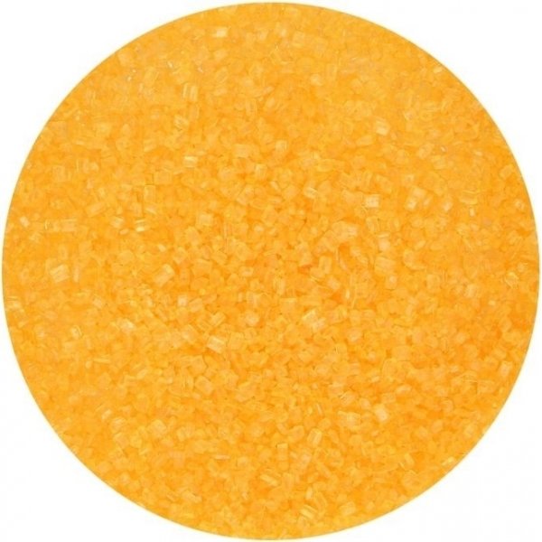 Sukkerkrystaller - Oransje