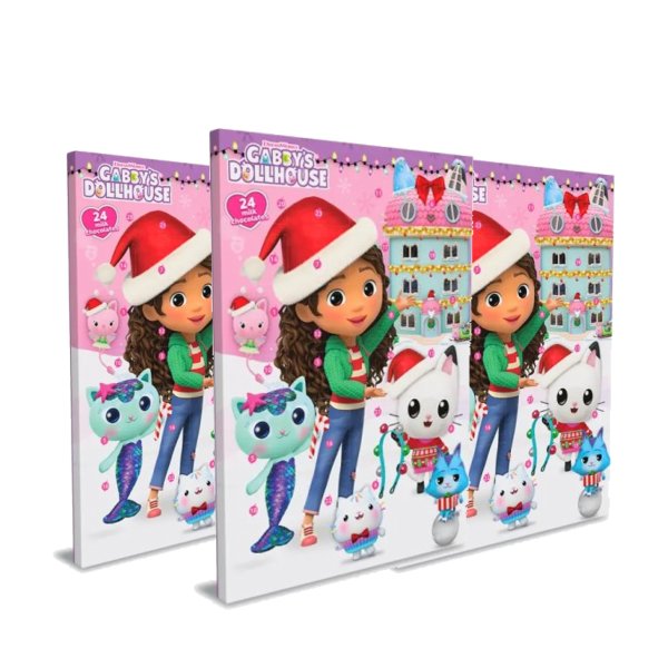 Gabbys dukkehus adventskalender - 3-pakning Gabbys dukkehus adventskalender - 3-pakning