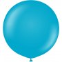 Ballonger ensfargede - Premium 60 cm - Blått glass - 2-pakning