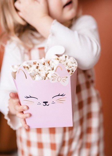 Popcornkopper - Katt - 3-pakning Popcornkopper - Katt - 3-pakning