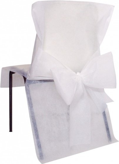 Stoltrekk med sløyfe - Hvit - 5-pakning Stoltrekk med sløyfe - Hvit - 5-pakning
