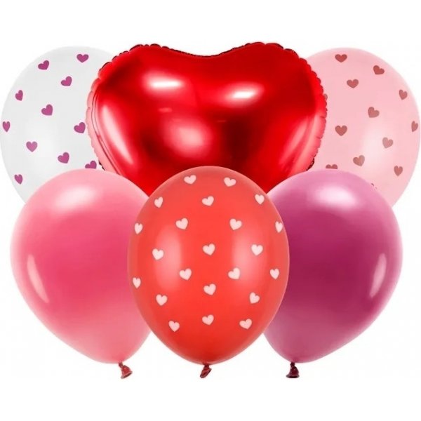 Ballongbukett - Happy Valentines Day