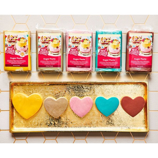 Sukkerpasta - Blågrønn - FunCakes - 250 gram Sukkerpasta - Blågrønn - FunCakes - 250 gram
