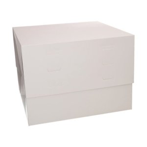 Kakeboks med justerbar h�yde 30 x 30 x 20-28 cm - Wilton