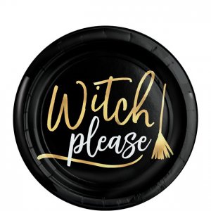 Tallerkener - Witch Please - 4-pakning