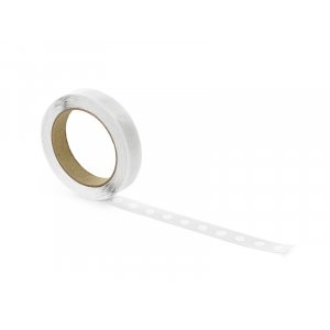 Dobbeltsidige klistrelapper - Gjennomsiktige - 12 mm Dobbeltsidige klistrelapper - Gjennomsiktige - 12 mm
