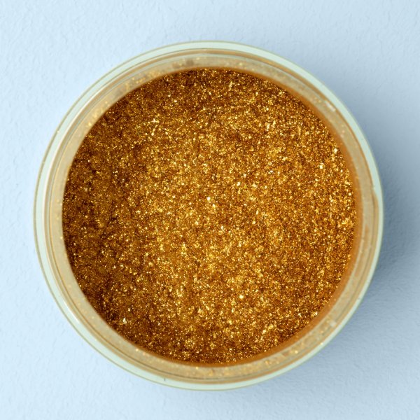 Superglitterpulver - Gull - Super Streusel - 10g Superglitterpulver - Gull - Super Streusel - 10g