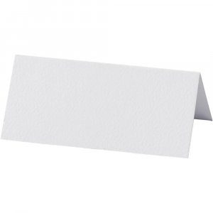 Plasseringskort - 20-pakning - Hvit