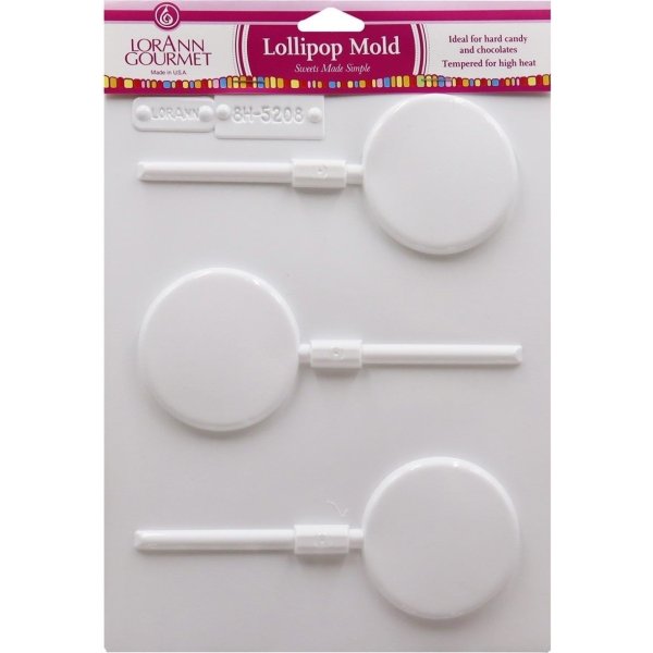 Lollipopform - Rund - 3 stk Lollipopform - Rund - 3 stk